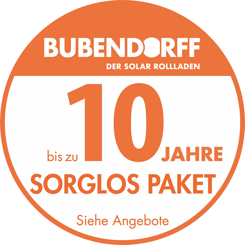 Bubendorff 10 Jahre Sorglos Paket Bubendorff 10 Jahre Sorglos Paket
